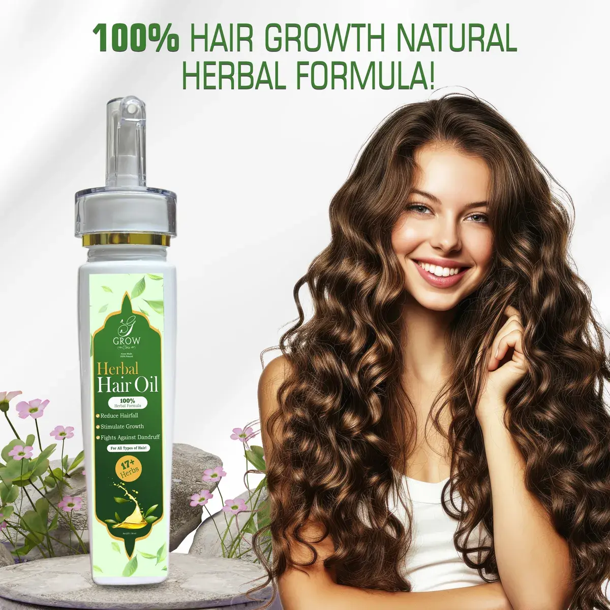 Beautiful healthy hair